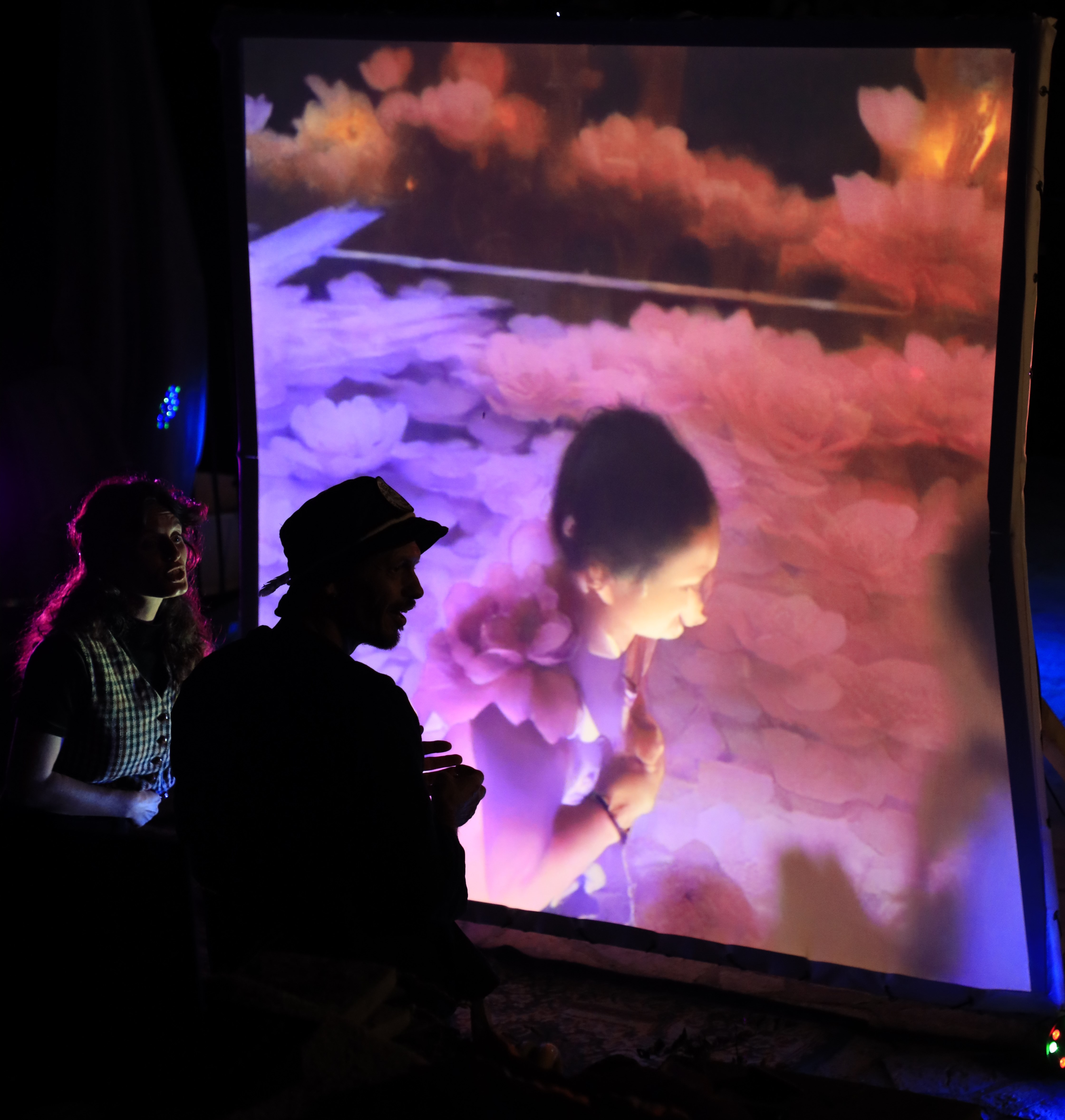 LVX-1 — installation interactive IA